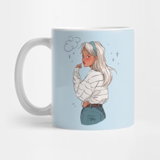 Cute Blondie Girl Mug